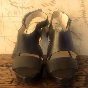 MICHAEL KORS Strappy Leather Heels!